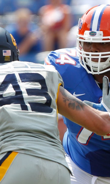 A blocker and a singer: Gators' Brown a man of many talents